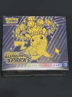 Pokemon Scarlet & Violet: Surging Sparks Elite Trainer Box ETB Sealed - Image 1