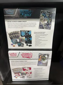 Pokemon Black Bolt and White Flare ETB Combo PKC Version -IN HAND - Image 3