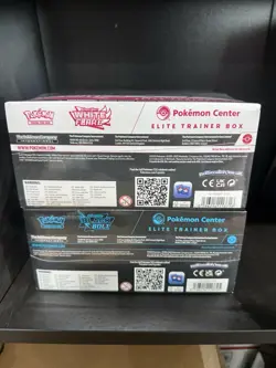Pokemon Black Bolt and White Flare ETB Combo PKC Version -IN HAND - Image 5