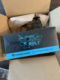 Black Bolt Pokemon Center Exclusive ETB Elite Trainer Box Pokemon TCG Sealed New - Image 2