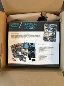 Black Bolt Pokemon Center Exclusive ETB Elite Trainer Box Pokemon TCG Sealed New - Image 3
