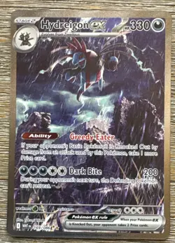 Pokemon TCG: White Flare Hydreigon ex SIR 169/086 English NM - Image 1