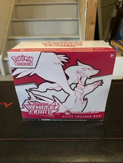 Pokemon Black Bolt & White Flare Pokemon Center Elite Trainer Box ETB IN HAND - Image 2