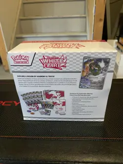 Pokemon Black Bolt & White Flare Pokemon Center Elite Trainer Box ETB IN HAND - Image 4