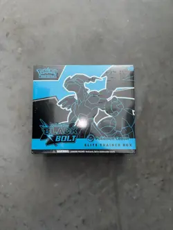 Pokemon Black Bolt & White Flare Pokemon Center Elite Trainer Box ETB IN HAND - Image 2