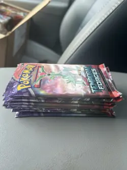 Pokemon TCG Temporal Forces Booster Pack Lot Of 8 - Scarlet Violet - Image 1