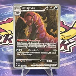Scolipede 134/086 Scarlet & Violet Black Bolt Pokemon TCG Trading Cards English - Image 1