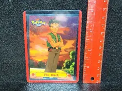 Brock TV4 Pokemon Topps Series 1 TV Animation Edition Blue Logo Non-Holo - Image 1