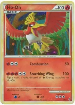 Ho-Oh - 9/95 - Holo Rare NM, English Pokemon Call of Legends - Image 1