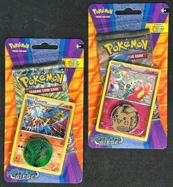 POKEMON XY STEAM SIEGE BLISTER BOOSTER PACK NEW LUCARIO FLOETTE BLACK STAR PROMO - Image 1
