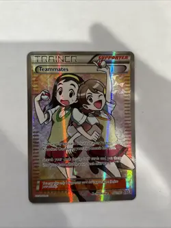 Teammates 160/160 XY Primal Clash 2015 Full Art Trainer Pokemon Card TCG - Image 1