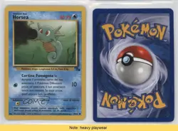 Horsea Italian Pokemon Fossil #49 1999 READ 1v4 - Image 3