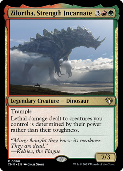 Zilortha, Strength Incarnate Commander Masters PLD Creature Rare CARD ABUGames - Image 1
