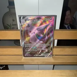 Espeon Vmax 065/203 Evolving Skies NM Full Art Ultra Rare Pokemon Card - Image 1
