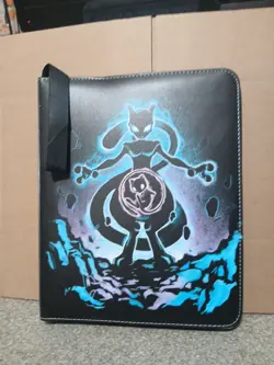 TCG Guard Card Binder with multiple pokemon on cover - Image 1