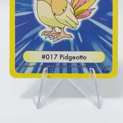 Pokemon Funskool "WHO AM I" PIDGEOTTO #017 TCG Card Vintage 2004 Used (D-Rank) - Image 3