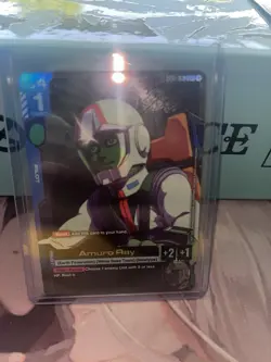 1x Amuro Ray C+ Holo - ST01-010 NM - Gundam TCG Card Game - Image 1