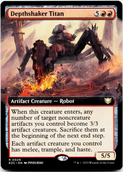 Depthshaker Titan (Extended Art) - [Commander: Edge of Eternities] MTG 🔥🔥 - Image 3