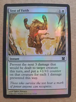 Test of Faith Modern Masters - MTG - Image 1