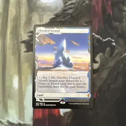 MTG Flooded Strand ZNE 001/030 M NM Regular Mythic - Image 1