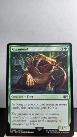 Gigantoad Non-Foil Common [NM] - MTG FIN - Image 1