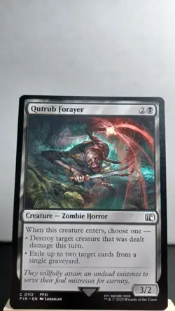 Qutrub Forayer Non-Foil Common [NM] - MTG FIN - Image 1