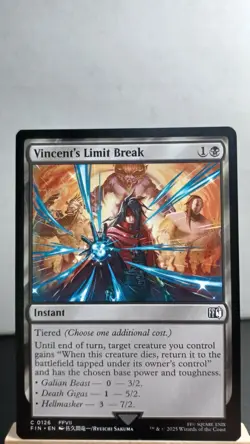 Vincent's Limit Break Non-Foil Common [NM] - MTG FIN - Image 1