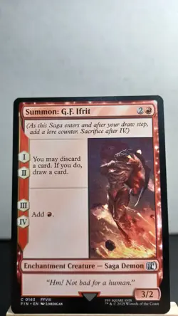Summon: G.F. Ifrit Non-Foil Common [NM] - MTG FIN - Image 1