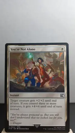 You're Not Alone Non-Foil Common [NM] - MTG FIN - Image 1
