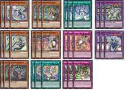 Dracotail Complete Deck Core 33 Cards JUSH-EN YuGiOh! PRE ORDER 31/07/2025 - Image 1