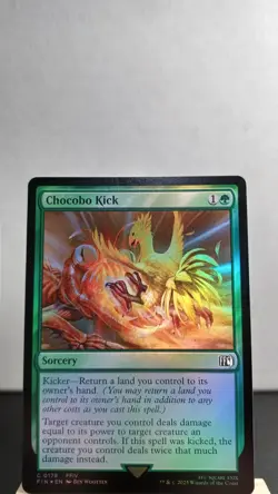 Chocobo Kick Foil Common [NM] - MTG FIN - Image 1