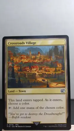 Crossroads Village Non-Foil Land Common [NM] - MTG FIN - Image 1