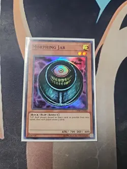 Morphing Jar OP09-EN004 Super Rare NM Yugioh - Image 1