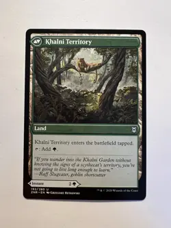 Khalni Ambush / Khalni Territory - MTG Zendikar Rising - NM - Image 2