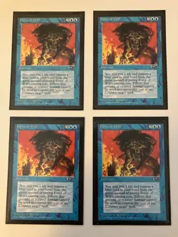 4x Force of Will - Alliances - NM/LP - Magic the Gathering Playset - MTG - Image 1