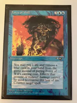 4x Force of Will - Alliances - NM/LP - Magic the Gathering Playset - MTG - Image 2