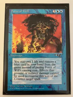 4x Force of Will - Alliances - NM/LP - Magic the Gathering Playset - MTG - Image 5