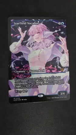 Starfield Vocalist (Showcase) Edge of Eternities Foil MTG 359 - Image 1