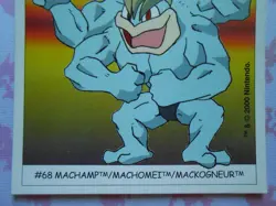 MACKOGNEUR / MACHAMP #68 - DUNKIN BOOMER 2000 - CARTE POKEMON - TRES BON ETAT - Image 3