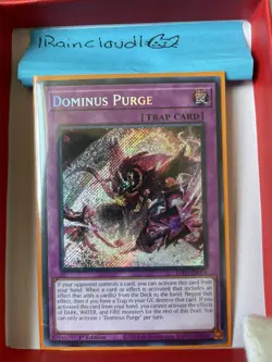 Yugioh Trading Card, Dominus Purge, TCG - Image 1
