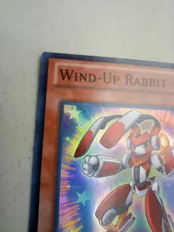 Yugioh! Wind-Up Rabbit CT09-EN010 Super Rare Limited Edition LP Card - Image 4