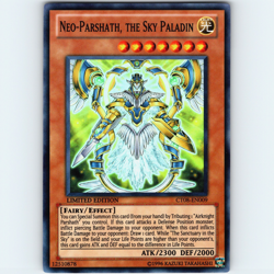 Yugioh Neo-Parshath, The Sky Paladin CT08-EN009 Limited Ed Super Rare - NM 💎 - Image 1