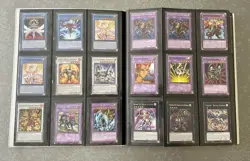 Yugioh Vintage 9 Foil/360 Card Binder Lot Dark Magician Blue-Eyes Red-Eyes - Image 4