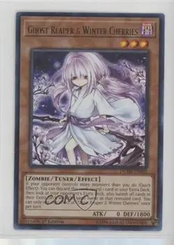 Ghost Reaper & Winter Cherries 1st Ed. YuGiOh Duel Devastator #DUDE-EN002 xr1 - Image 1