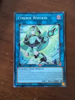 Cyberse Wicckid - 1st Edition/Unlimited NM YuGiOh Savage Strike - Image 1
