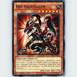 Yugioh Des Volstgalph YS14-ENA02 1st Edition Common - NM 💎 - Image 1