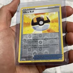 Pokemon TCG Ultra Ball 146/159 - Crown Zenith - Uncommon Reverse Holo NM Card - Image 2