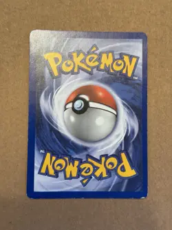 Rare Polemon Card Error Blank Front Misprint TCG Yellow Border On Front - Image 2
