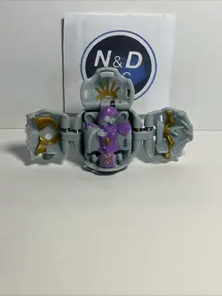 Bakugan Haos Lars Lion 310G Gray Battle Brawlers Legendary Soldier W/Card RARE - Image 2
