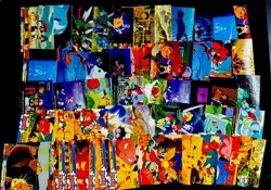 Pokemon Topps 53 Card LOT Non-Holo Mewtwo Strikes Back Pikachu’s Vacation - Image 1